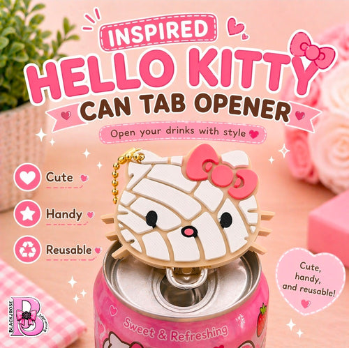 Inspired Hello Kitty tab can opener